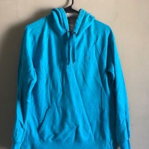 Blue hoodie